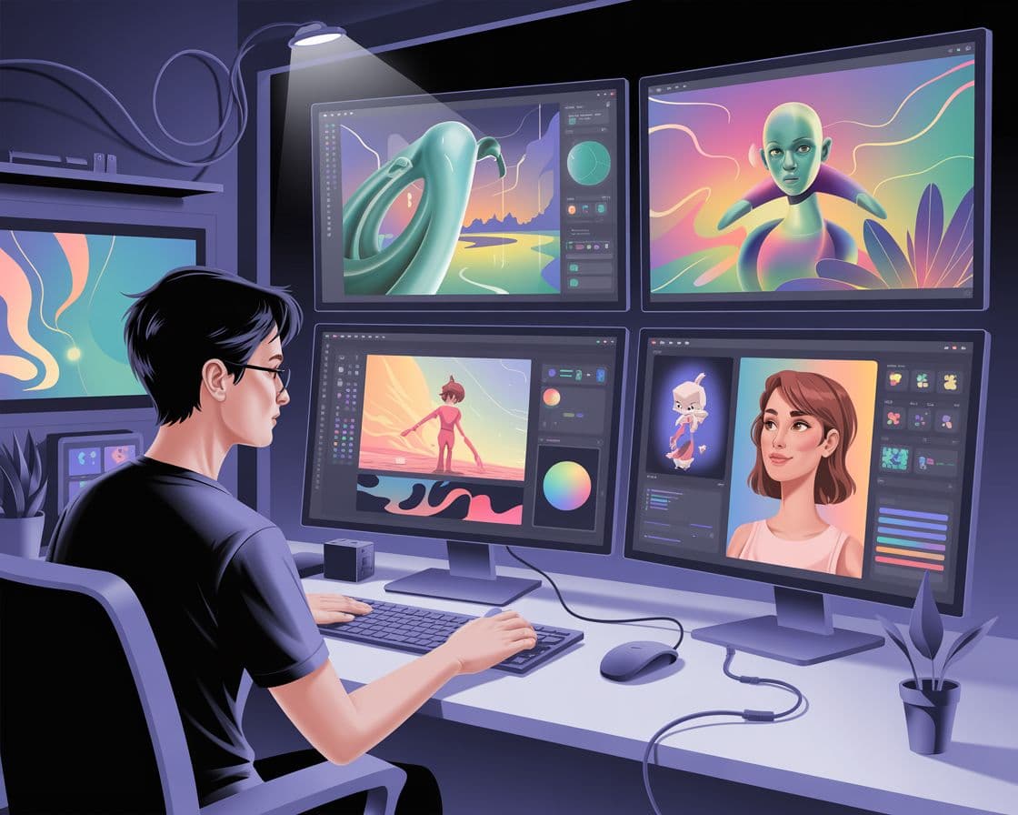 AI Animation & Illustration — example 1
